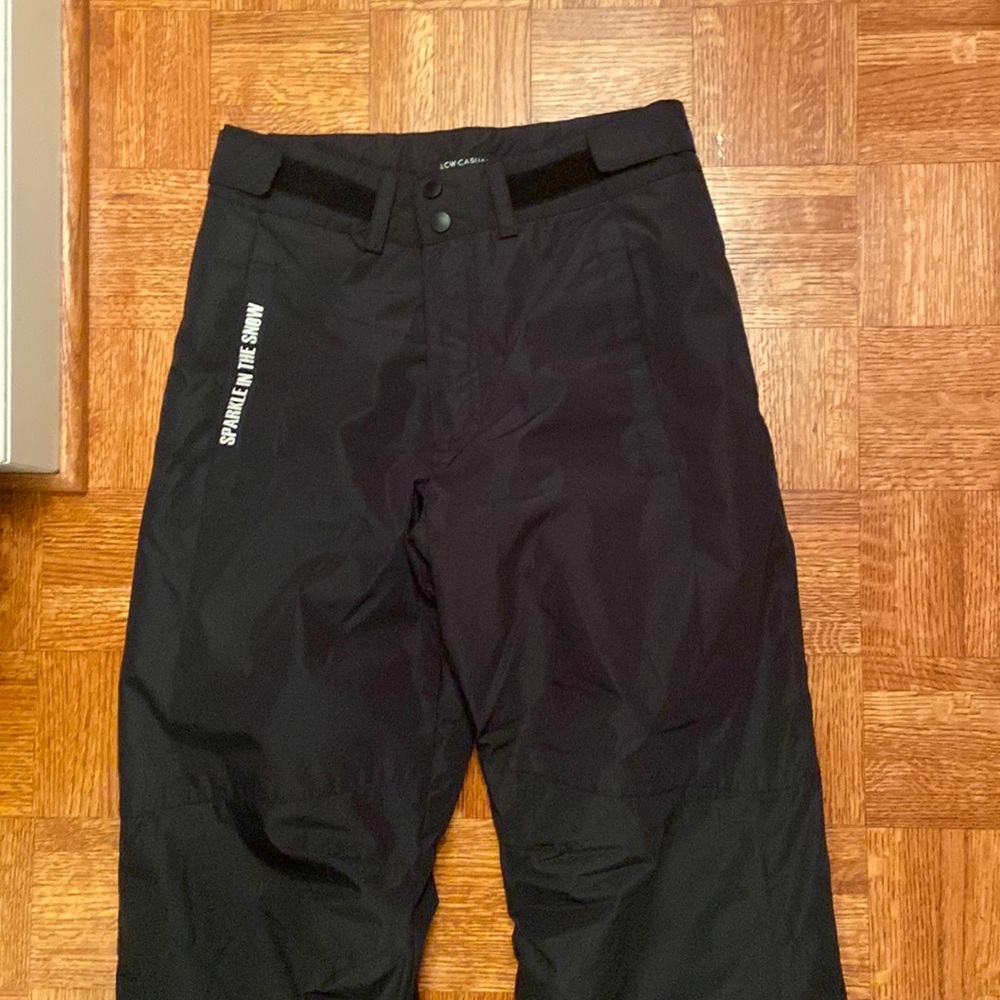 ski pants black